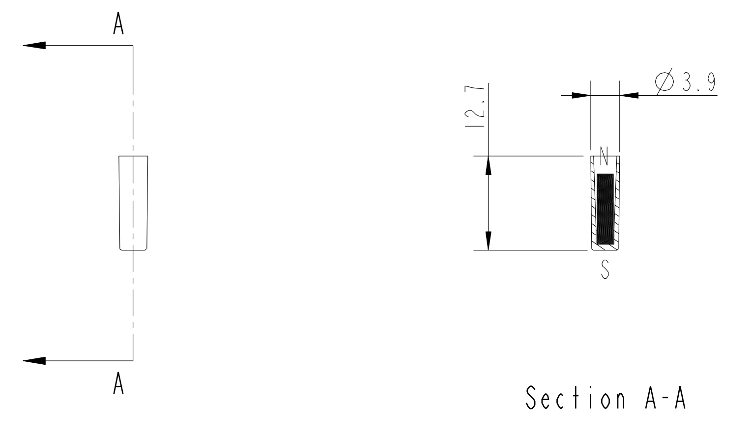 Magnet Tubular MMA-203