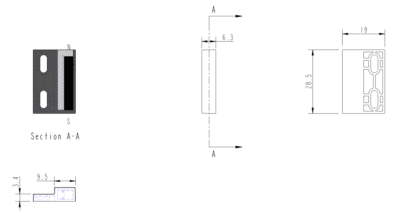 Magnet Flange MMA-104