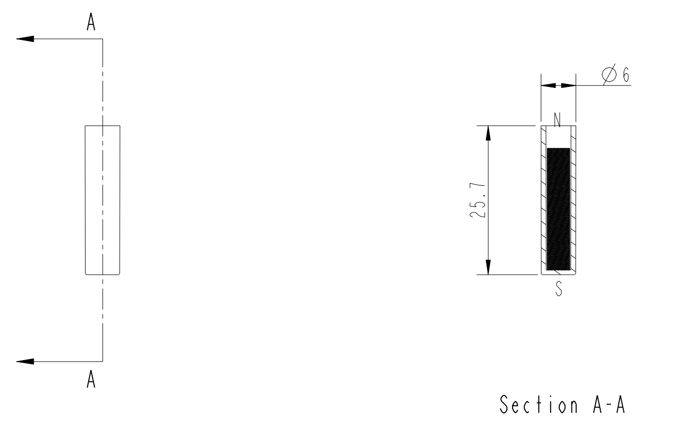 Magnet Tubular MMA-204